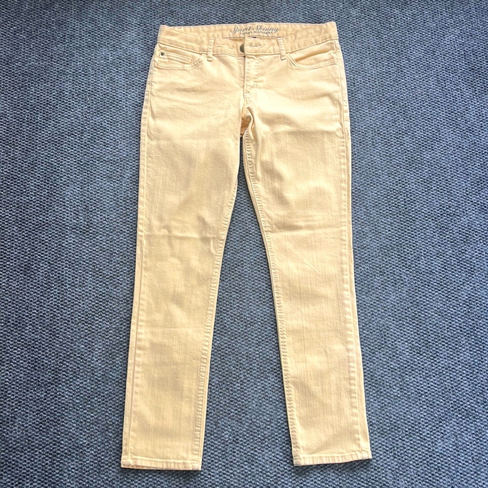 Yellow Tommy Hilfiger Spirit Skinny Size 8 Jeans